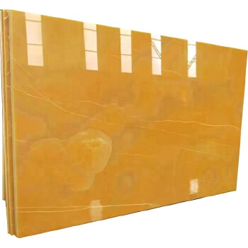 Wall decor natural onice marble yellow transparent jade orange onyx stone 